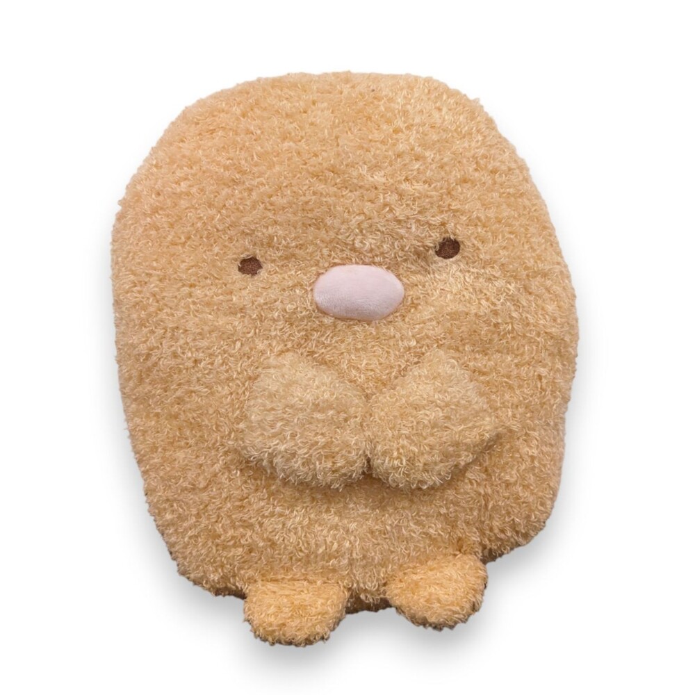 San-X Sumikko Gurashi Tonkatsu Fuzzy‎ Plush 10'' Japanese Food Toy